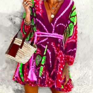 💚💕Last one! colorful fun dress💕💚